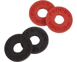 Fender Strap Blocks Rood / Zwart (4 Stuks) 0990819000
