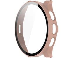 Watch case screenprotector - hoesje - geschikt voor Garmin Venu 3 - roze