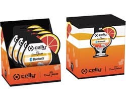 Celly - DrinkBeat In-Ear Koptelefoon Bluetooth - Kunststof - Multicolor