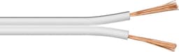 Luidspreker kabel (CU koper) - 2x 0,75mm² / wit - 10 meter — thumbnail 1