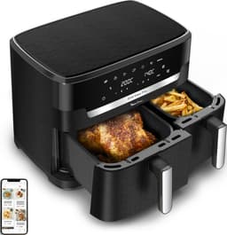 Moulinex Dual Easy Fry XXL EZ9428 - Dubbele Airfryer - 11 L — thumbnail 2