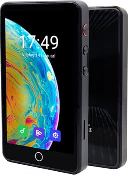 Smart MP3 Speler Bluetooth en Wifi - 16+64GB - 4 HD Touchscreen - BT 4.1 - MP4 Video Speler - Streaming Apps - Voice Recorder - M400 - Zwart — thumbnail 1