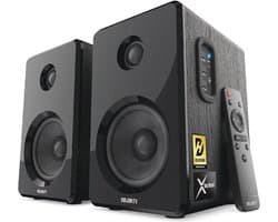 Actieve Boekenplankspeakers met Versterker en Bluetooth - Ideaal voor Thuisbioscoop en Gaming