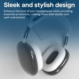 Siliconen Hoes voor AirPods Max Hooftelefoons van MMOBIEL – Transparant Zacht TPU Oorschelp Beschermhoes, Siliconen Oorkussens Beschermhoes, Hoofdband Beschermhoes – Anti-Kras Beschermer – Wit — thumbnail 3