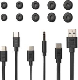 JBL Tour Pro 3 - Draadloze Oortjes met Noise Cancelling - True Wireless Bluetooth - Hi-Res Audio (LDAC) - Smart Case met Touchscreen - 50 uur - Zwart — thumbnail 5