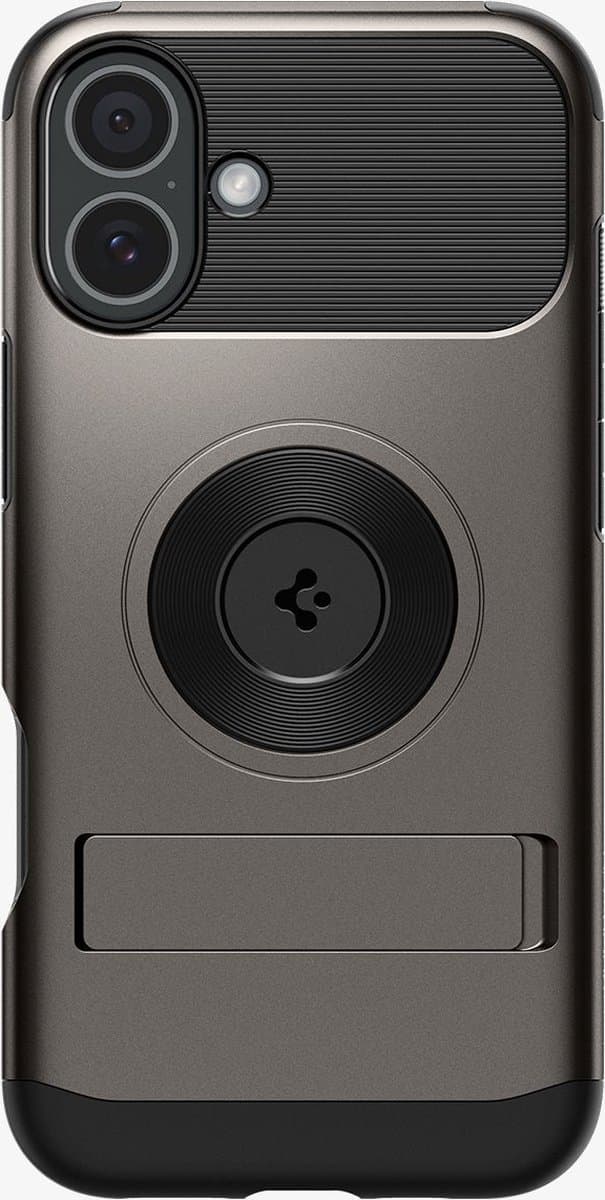 Spigen Slim Armor (MagFit) mobiele telefoon behuizingen 17 cm (6.7") Hoes Grijs — afbeelding 1