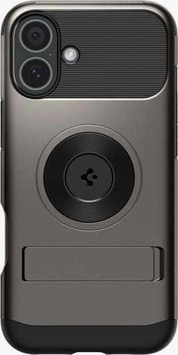 Spigen Slim Armor (MagFit) mobiele telefoon behuizingen 17 cm (6.7") Hoes Grijs — thumbnail 1