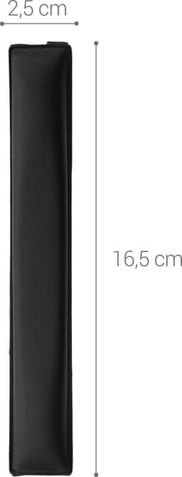 kwmobile band geschikt voor Edifier W800BT Plus - Koptelefoonband in zwart - Zachte hoofdband voor hoofdtelefoon — thumbnail 3