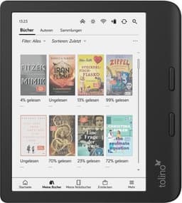 Tolino 4016621130183 e-book reader Touchscreen Wifi Zwart — thumbnail 1