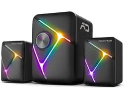 Spirit of Gamer SP-5200 Draagbare & party speaker 2.1 draagbaar luidsprekersysteem Zwart 11 W