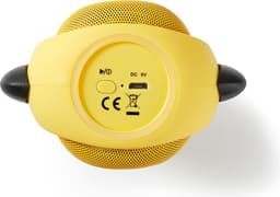Nedis Bluetooth-Speaker - Maximale batterijduur: 3 uur - Handheld Ontwerp - 9 W - Mono - Ingebouwde microfoon - Koppelbaar - Animaticks Dusty Dog - Geel — thumbnail 5