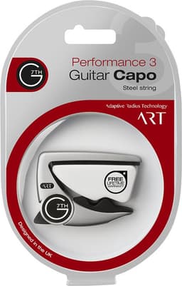 G7th Performance 3 Capo voor Elektrische en Akoestische Gitaar - Zilver — thumbnail 5