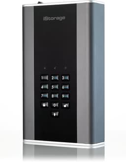 iStorage diskAshur DT2 - externe harde schijf - 14 TB - Cijfercode - Zwart - Grafiet — thumbnail 4