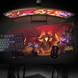 Blizzard - WoW - World of Warcraft Classic - Gaming Muismat XL - Azeroth - Onyxia — thumbnail 2