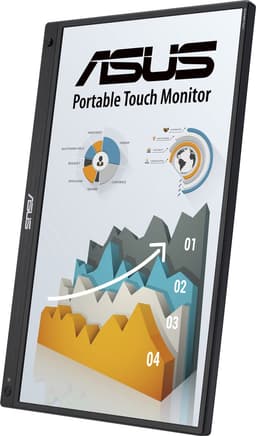 ASUS ZenScreen MB16AHT computermonitor 39,6 cm 1920 x 1080 pixels Full HD touchscreen zwart — thumbnail 5