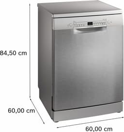 Bosch SMS2HTI02E - Serie 2 - Vrijstaande vaatwasser - 60 cm - Geborsteld staal - Anti-fingerprint - Energielabel D - Home Connect — thumbnail 9