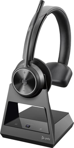 POLY Savi 7310 Office Headset - Draadloos - Kantoor/callcenter - Zwart — thumbnail 1