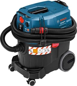 Bosch Professional Stofzuiger GAS 35 L AFC (NL+LUX) (3 x zuigbuis verchroomd 0,35 m, afvoerzak, bochtstuk, SFC+-module, slang 3 m, Ø 35 mm met gereedschapsmof, spleetmondstuk 250 mm, vlakke vouwfilter cellulose, vloerzuigmondset) — thumbnail 1