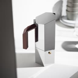 Alessi Menhir inductie espresso koffiemaker 6 kop + filter adaptor voor 3 kop — thumbnail 3