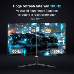 Dahua LM27-E231 - Full HD IPS Gaming Monitor - 27 inch - 180hz - 1ms - Inclusief DisplayPort kabel — thumbnail 3