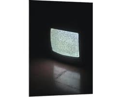 Acrylglas - Televisie zonder Beeld  - 80x120cm Foto op Acrylglas (Met Ophangsysteem)