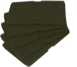 5x filter geschikt voor Beko Blomberg spons droger - filter wasdroger 240x155mm - 2964840100 - 2964840200 - warmtewisselaar droger — thumbnail 2