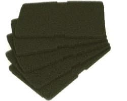 5x filter geschikt voor Beko Blomberg spons droger - filter wasdroger 240x155mm - 2964840100 - 2964840200 - warmtewisselaar droger — thumbnail 1