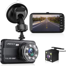 UniRay Xcam - Dual Dashcam voor Auto - Dashcams Voor en Achter - Full HD — thumbnail 1