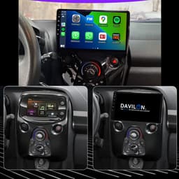 Carplay autoradio voor Citroën C1 | 2015 t/m 2021 | Android 13 | Draadloos Apple Carplay & Android auto | 2GB + 32GB | 8-Core processor | Davilon | 2025 model | 2015 2016 2017 2018 2019 2020 2021 | Bluetooth & Wifi | Met Frame — thumbnail 3