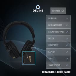 Devine PRO 4000 over-ear koptelefoon — thumbnail 3