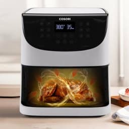 Cosori CP158-AF-RXW Airfryer – 5.5 l – 1700 W – Anti-aanbaklaag – BPA-vrij – Met display – Timerfunctie – Oververhittingsbeveiliging — thumbnail 21