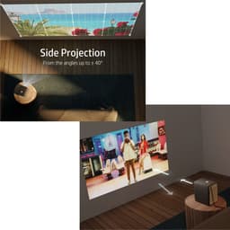 HP Smart Projector CC500 Citizen Cinema - FHD (1920x1080 px) - Projectieafstand 120-200 cm - 260 ANSI/ 500lumens - HDMI/ USB - Wit — thumbnail 5