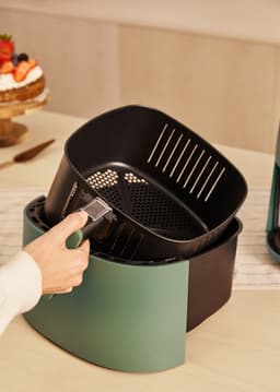 CREATE AIR PRO LARGE Enkel 6,2 l Vrijstaand 1800 W Heteluchtfriteuse Salie — thumbnail 2