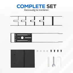 Standaard & Oplaadhouder voor Draadloze Stofzuigers – Compatibel met V15, V11, V12, V10, V8, V7, V6, 5GEN – Met Accessoirehouders, Stabiele Stalen Constructie – Zwart — thumbnail 5