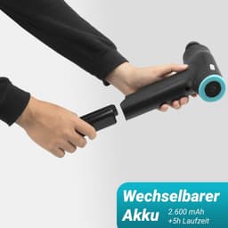 Professioneel massagepistool met verwisselbare accu en 7 massagekoppen voor diepgaande spierbehandeling — thumbnail 4
