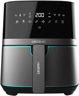 Cecotec Cecofry Full Inox 5500 Pro - Heteluchtfriteuse - Zwart, Antraciet — thumbnail 11