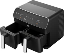 Beko FRL5388B friteuse Dubbel 8,5 l Vrijstaand 2400 W Heteluchtfriteuse Zwart — thumbnail 4
