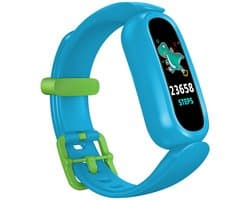 DrPhone KidsTime X13 – Smartwatch Voor Kinderen – IP68 Waterdichte Smartwatch – Hartslagmonitor – Slaapmonitoring – Mobiele App (Alleen voor Android Systeem) - 0.96 Inch TFT Kleurenscherm – Stappenteller – Calorie teller - Blauw