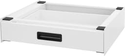 Tussenstuk voor wasmachine en droger – Universeel tussenbouwframe met lade 60,5x54 cm in wit ML design — thumbnail 2