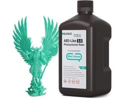 ABS-Like 3D-printerhars 2000 g mintgroen – 405 nm UV-hardende hars voor MSLA/LCD/DLP 3D-printers