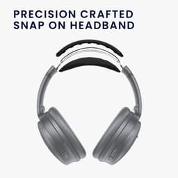 kwmobile vervangende koptelefoon band geschikt voor BoseQuietcomfort 35 / QC35 / Quietcomfort 45 / QC45 hoofdband - Hoofdtelefoon cover van kunstleer - In zwart — thumbnail 5