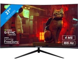 RAIDER Pro Gaming Monitor - FreeSync/G-Sync - 165Hz - Curved - 27 inch