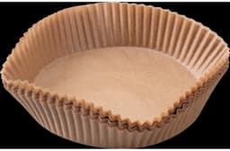 50 Papieren ronde airfryer bakvormpjes 16 cm Fackelmann — thumbnail 10