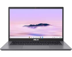ASUS Chromebook Plus CX34 CX3402CVA-PQ0559 Intel® Core™ i3 i3-1315U 35,6 cm (14") Full HD 8 GB LPDDR5x-SDRAM 128 GB UFS Wi-Fi 6E (802.11ax) ChromeOS Nederlands Grijs