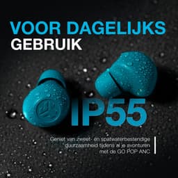 JLAB Go Pop ANC TWS In-ear Draadloze oordopjes Met Noise-cancelling Teal — thumbnail 5