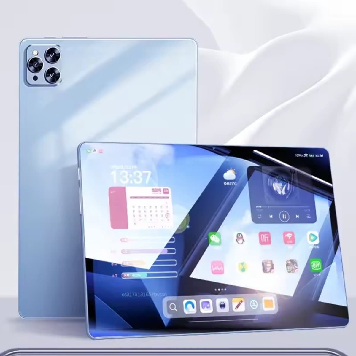 8 Pro Tablet - 10.1 inch - Android 13 - Global Snapdragon - 8gen2 -12GB 256GB - 10000 mah - 5G - Dual SIM - WIFI - HD Scherm - Blue — afbeelding 1