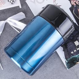 Geïsoleerde voedselcontainer 36 oz 1000 ml - lekvrije soeppot voor warme maaltijden - blauw — thumbnail 2