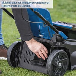 Accu Grasmaaier 38 cm – Draadloos, Onderhoudsvrij en Ergonomisch voor Tuinen tot 500 m² — thumbnail 5
