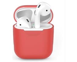 New Age Devi - Hoesje geschikt voor Apple Airpods - case - Rood