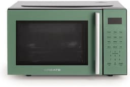 Magnetron met grill - Ovenfunctie - Snel koken - 8 automatische programma’s - 23 liter - Groen — thumbnail 1